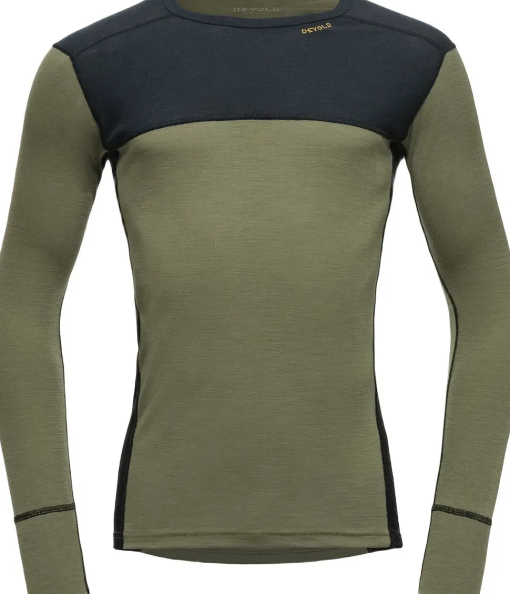 Devold Lauparen Merino 190 Shirt, herre Grøn Discount
