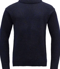 Nansen Refined Sweater, Navy>Devold Clearance