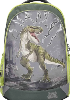 Dino World Skolerygsæk Reflector Hot