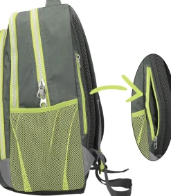 Dino World Skolerygsæk Reflector Hot