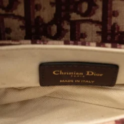 Dior Vintage Dior Saddle Bag Red Best