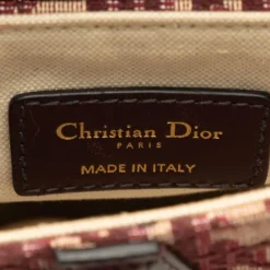 Dior Vintage Dior Saddle Bag Red Best