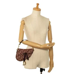 Dior Vintage Dior Saddle Bag Red Best