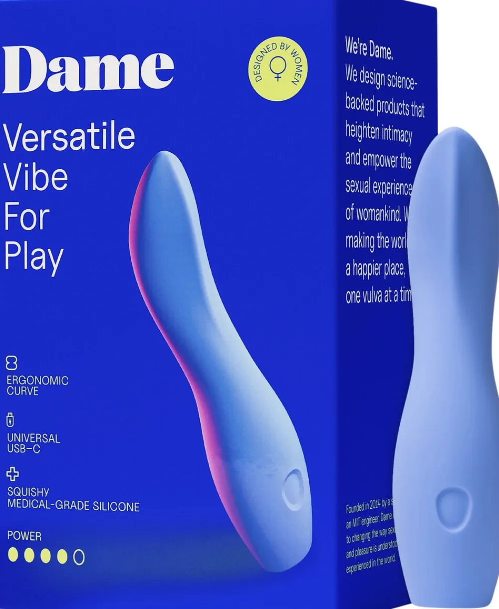 Dame Products Dip 2 Versatile Vibrator Periwinkle