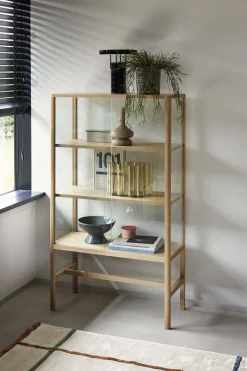 District Opbevaringskasse Small Lyserød/Rød>Hübsch