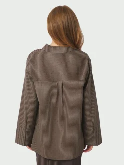 Dita Striped Line Shirt>Neo Noir Best