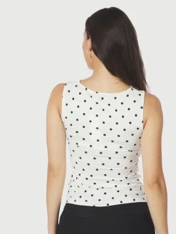 Ditty Jersey Dot Top>Neo Noir Online