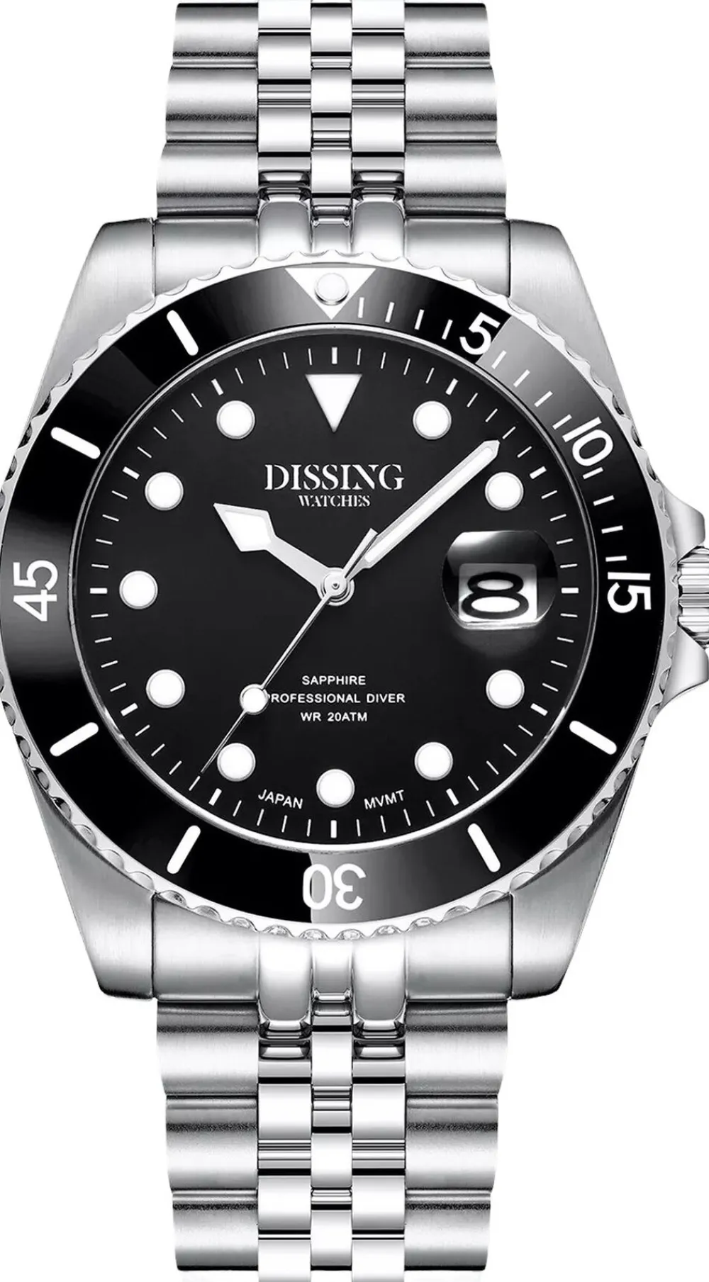 Dissing Diver D1265 Sølv Discount