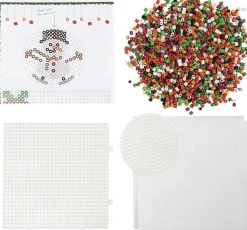 DIY Kit BioBeads , Julebil, rensdyr, snemand, nisse og gave><noscript><img width=