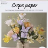 Børn Creativ Company DIY Kit Crepepapir