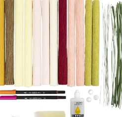 DIY Kit Crepepapir, Buket, Stræk/crepe: 180%>Creativ Company Discount