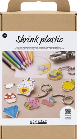 Børn Creativ Company DIY Mix Krympeplast, Accessories