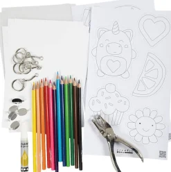 Børn Creativ Company DIY Mix Krympeplast, Accessories