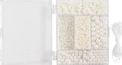 Børn Creativ Company DIY Mix Smykker, Halskæde og armbånd, hvid perlemor