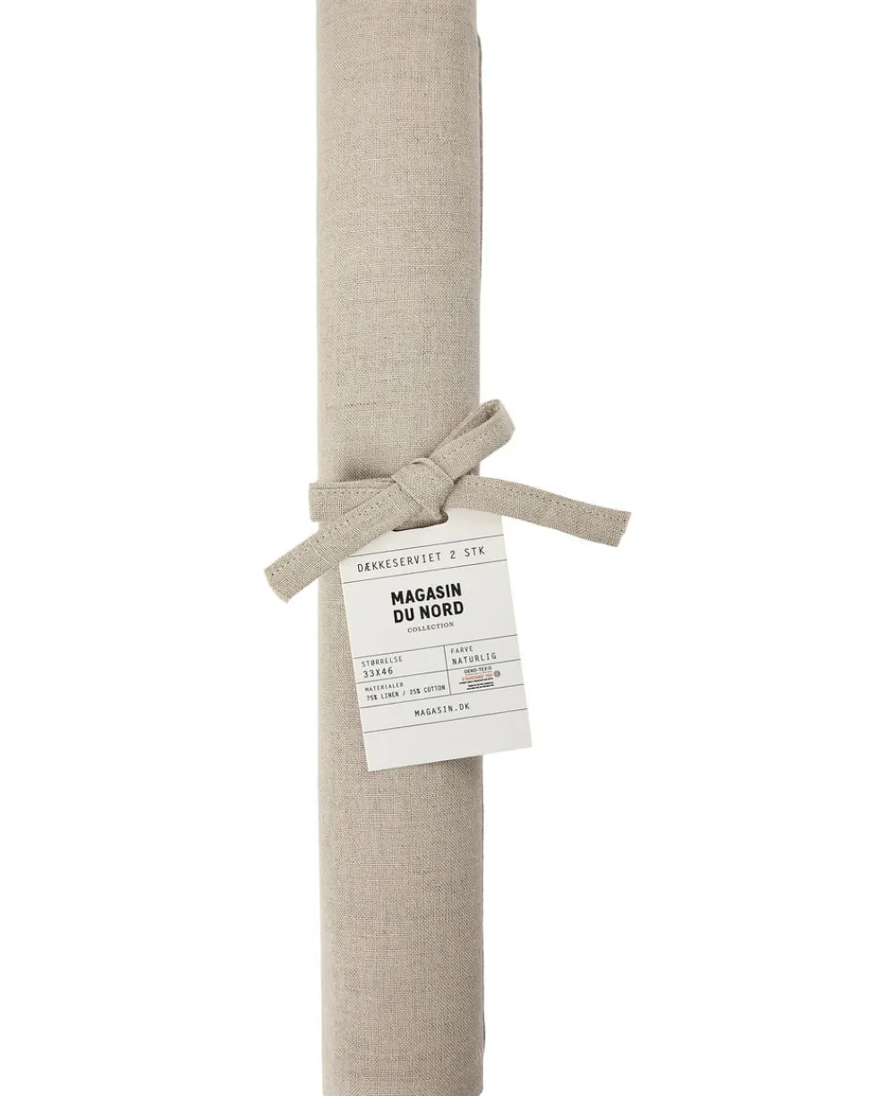 Magasin du Nord Collection Dækkeserviet 2 stk 33x46 Natural