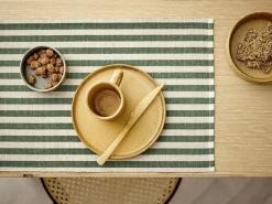 Dækkeserviet 33x48 2-pk Statement Stripe Green>Södahl Discount