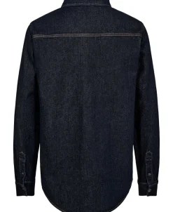 Magasin du Nord Collection Domenic 5 Denim skjorte - GOTS Dark blue denim Outlet