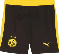Puma Dortmund 25/26 Hjemmebaneshorts Sort Hot