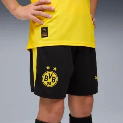 Puma Dortmund 25/26 Hjemmebaneshorts Sort Hot