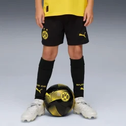 Puma Dortmund 25/26 Hjemmebaneshorts Sort Hot