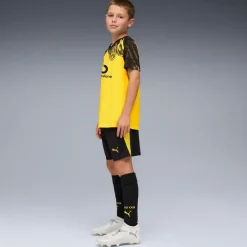Puma Dortmund 25/26 Hjemmebaneshorts Sort Hot
