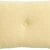 Dot Cushion-Linen-Soft yellow>Hay Online