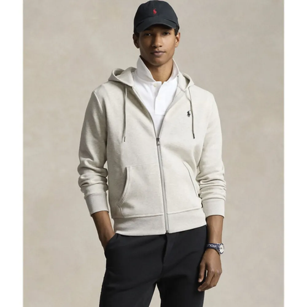 Double-Knit Full-Zip Hoodie>Polo Ralph Lauren New