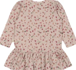 Dress L/S Gather Printed>PETIT PIAO Best