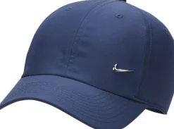 Nike Dri-FIT Club Unstructured Metal Swoosh kasket Blå New