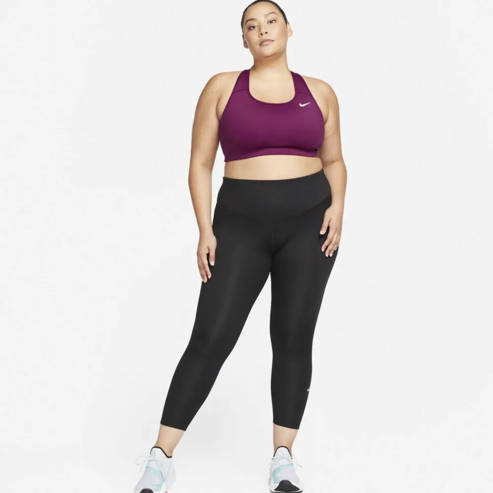 Dame Nike Dri-Fit Swoosh Medium-Support sports bh (Plus Size)