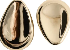 MANGO Drop earrings Gold New