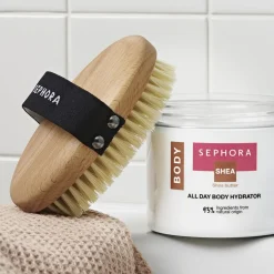 Sephora Collection Dry Body Brush- Exfoliating Body Accessory New