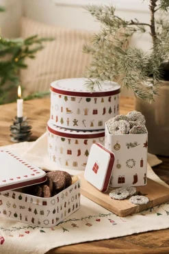 Dåse m/juleikoner My Nostalgic Christmas>Ib Laursen Clearance