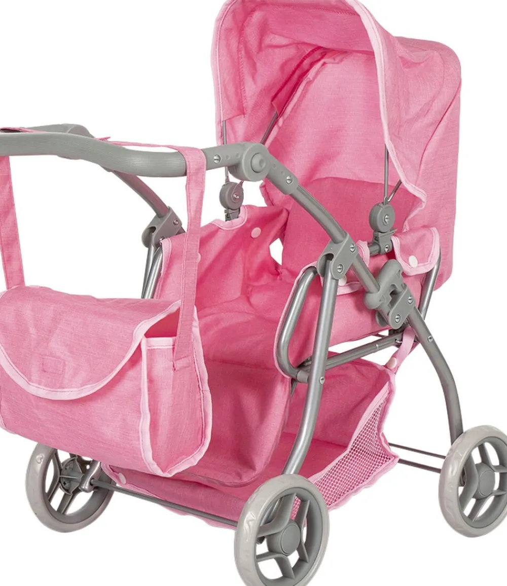 DUKKEVOGN MED LIFT. PINK>Mamamemo Best