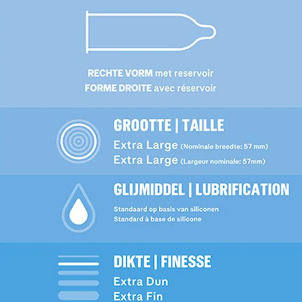 - Nude XL Condoms 10 pcs>Durex Hot