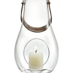 Dwl lanterne klart glas 24,8 cm.>Holmegaard Sale