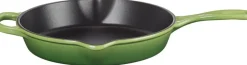 Le Creuset Dyb Stegepande i støbejern 26 cm Bamboo Green