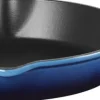 Le Creuset Dyb Stegepande i støbejern 26cm Azure Blue