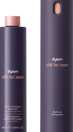 Dyson Chitosan Multi-use styling spray refill Steel Violet a