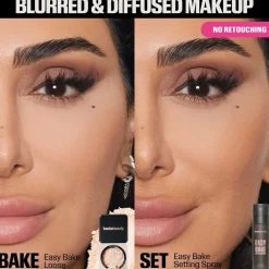 Huda Beauty Fastgørende makeupspray med 16 timers hold Easy bake setting spray Outlet