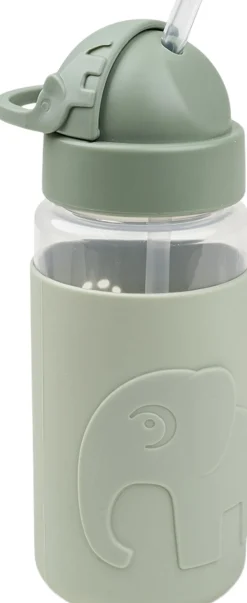 Easy-grip drikkedunk m/ sugerør Elphee Grøn>Done by Deer New