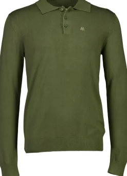 Lindbergh Ecovero L/S polo Gr&oslash;n Clearance