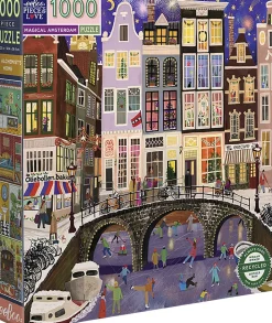 eeBoo - Puslespil 1000 brk - Magical Amsterdam Outlet