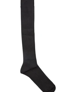 Egtved , Wool socks Kneehigh Sort Online