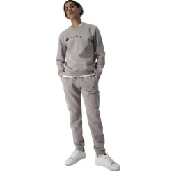 Champion Elastic Cuff Joggingbukser Grey Discount