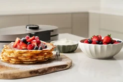 Electa Vaffeljern Dobbelt 2 Vafler Grå>OBH Nordica New