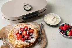 Electa Vaffeljern Dobbelt 2 Vafler Grå><noscript><img width=