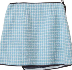 Helmstedt Ella Mini Skirt - Bouclé Blue tweed New