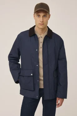 Magasin du Nord Collection Emerson 3 Coated jakke - GRS Night sky Discount