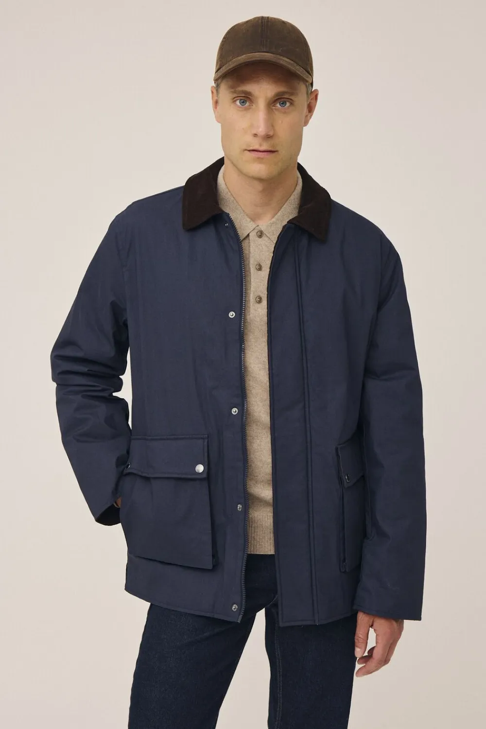 Magasin du Nord Collection Emerson 3 Coated jakke - GRS Night sky Discount